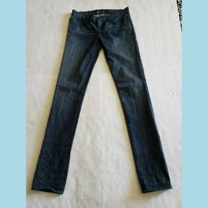 ROCK & REPUBLIC Rear Pocket Skulls Jeans Size 26